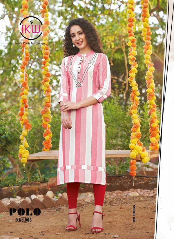 IKW Polo-Rayon-Fancy-Kurti